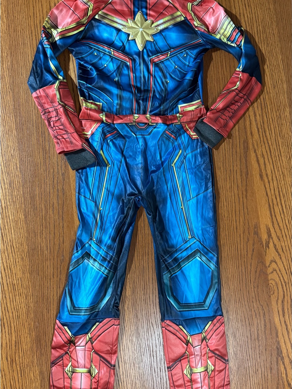 Marvel Captain Marvel Hero Costume Child Medium Light Up Halloween Cosplay - Picture 2 of 8
